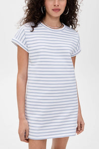 Splendid - Cassie Terry Stripe Mini Dress