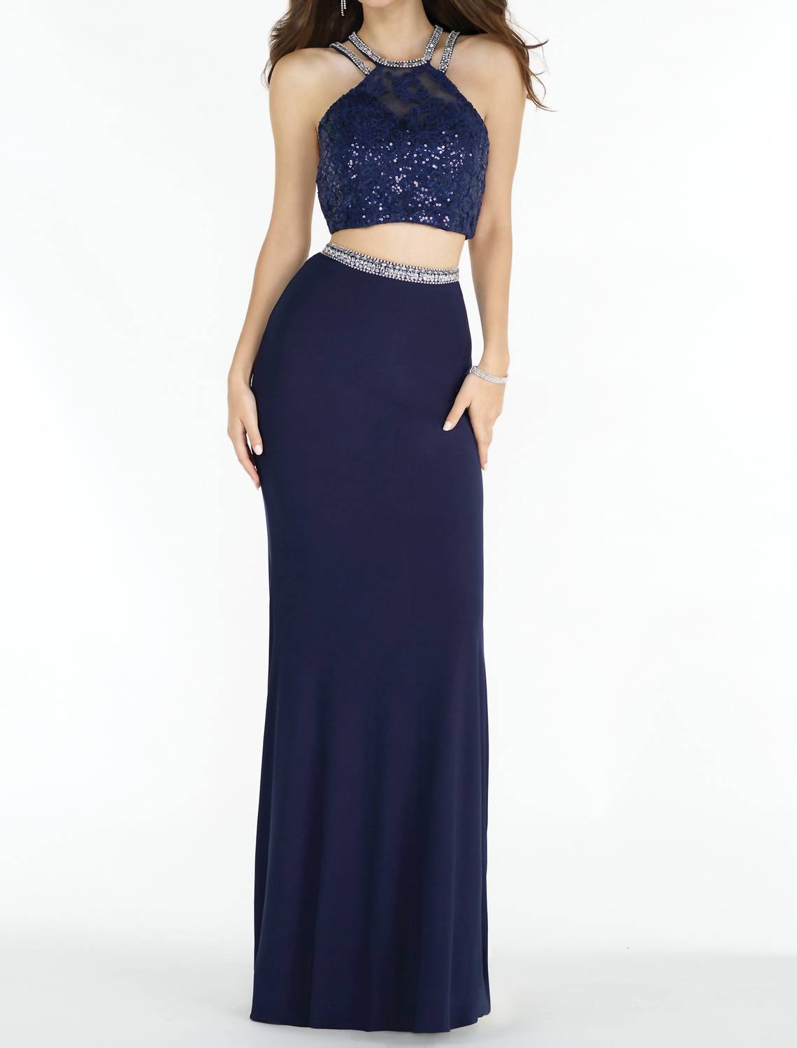 ALYCE PARIS Women's Semi Formal Dress in navy - women's dress