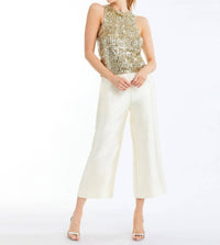 Mestiza New York - Cropped Shantung Pant
