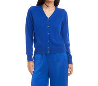Karen Kane - Classic V-neck Cardigan Sweater