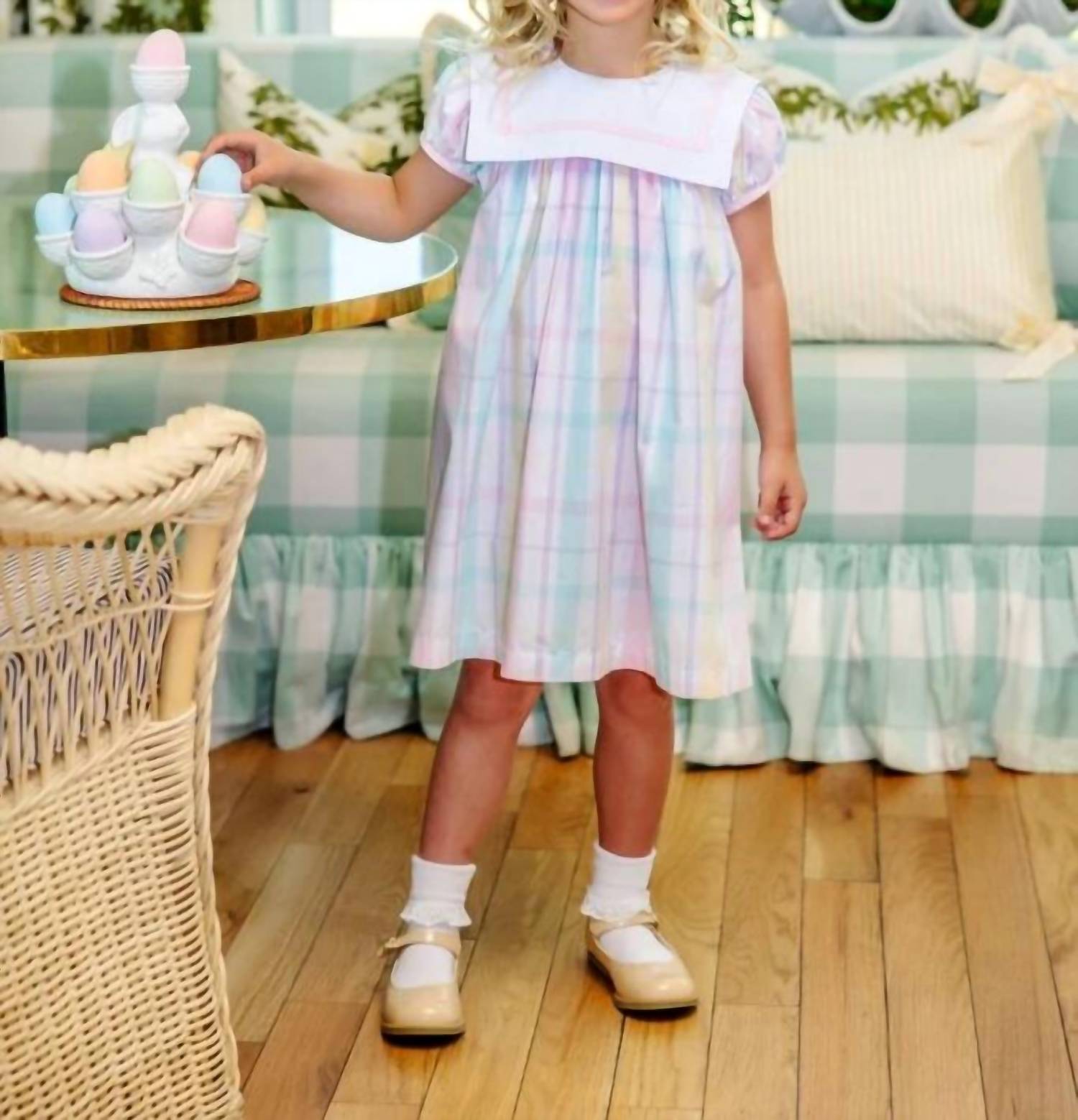 The Beaufort Bonnet Company - Stewart's Square Collar Dress