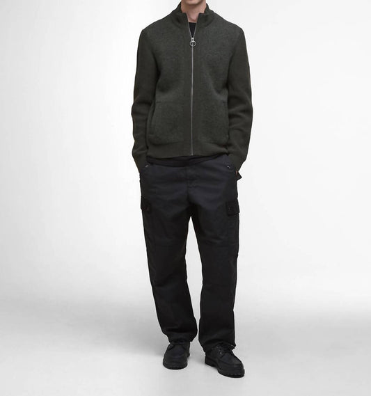 Barbour - Milburn Zip Through Knitted Jumper
