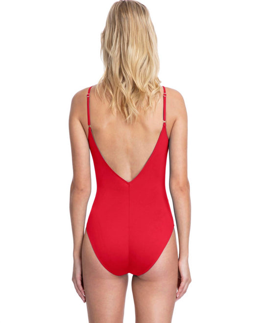 Gottex - V-Neck One Piece Swimsuit