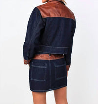 Needii - Dakota Faux Leather Duo Set