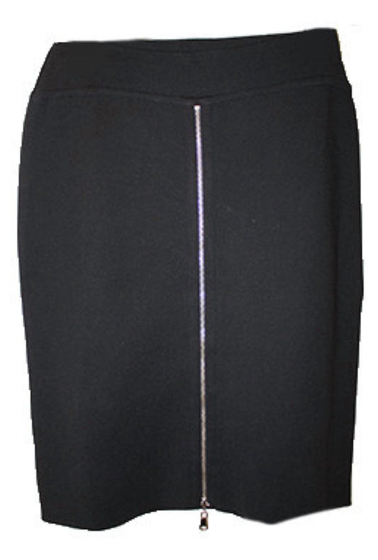 Zippered Midi 25' Skirt