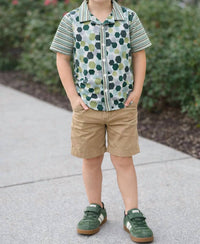 Alto Modas - Kid's Shapes Camp Shirt