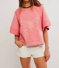 Free People - Dahlia Short Sleeve Pullover