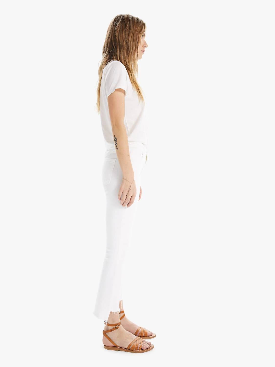 Mother - Insider Crop Step Fray Jeans