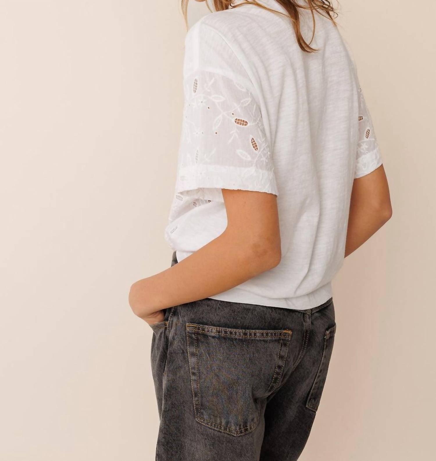 Indi & Cold - Combined Embroidery Shirt