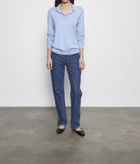 Enza Costa - SILK KNIT POLO