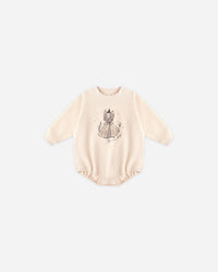 Quincy Mae - Girls' Crewneck Bubble Romper