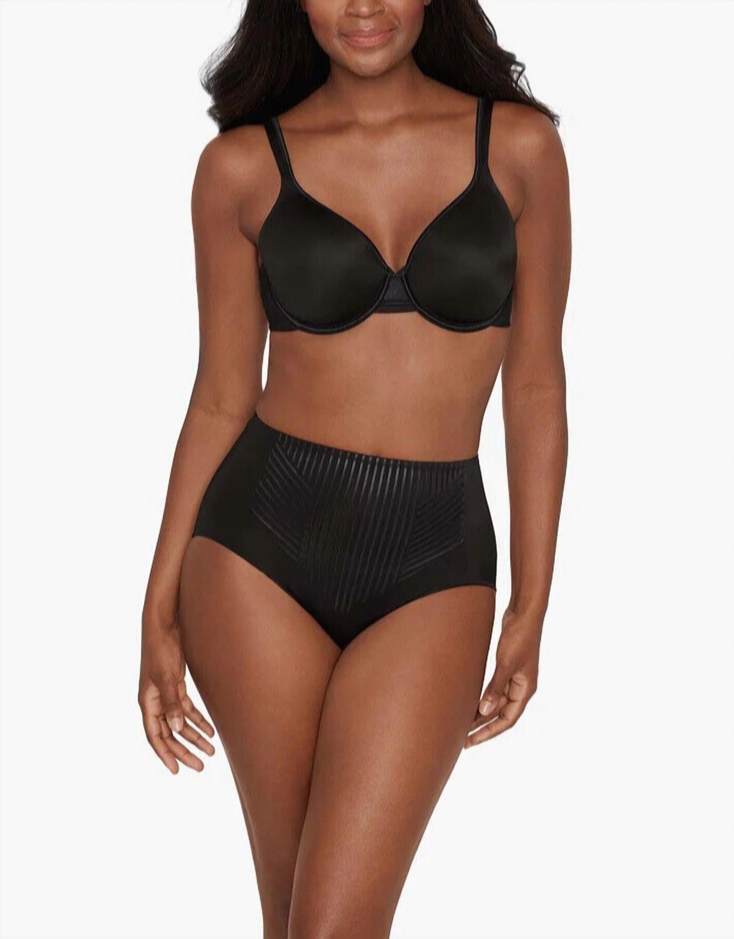 Miraclesuit Light Tummy Control Shaping Briefs - Two-pack in black stucco - women's intimate