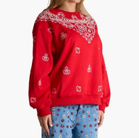 Ottod'Ame - Bandana Sweatshirt