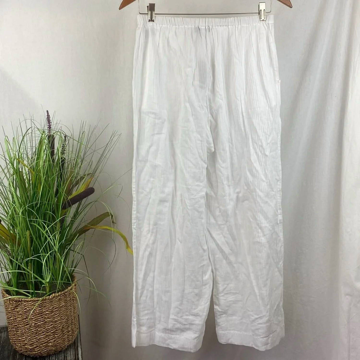 J.Crew - Stripe Cropped Pants