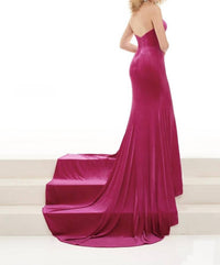 Rachel Allan - Beaded Halter Top Prom Gown