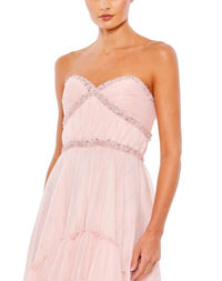 Mac Duggal - Strapless High Low Gown