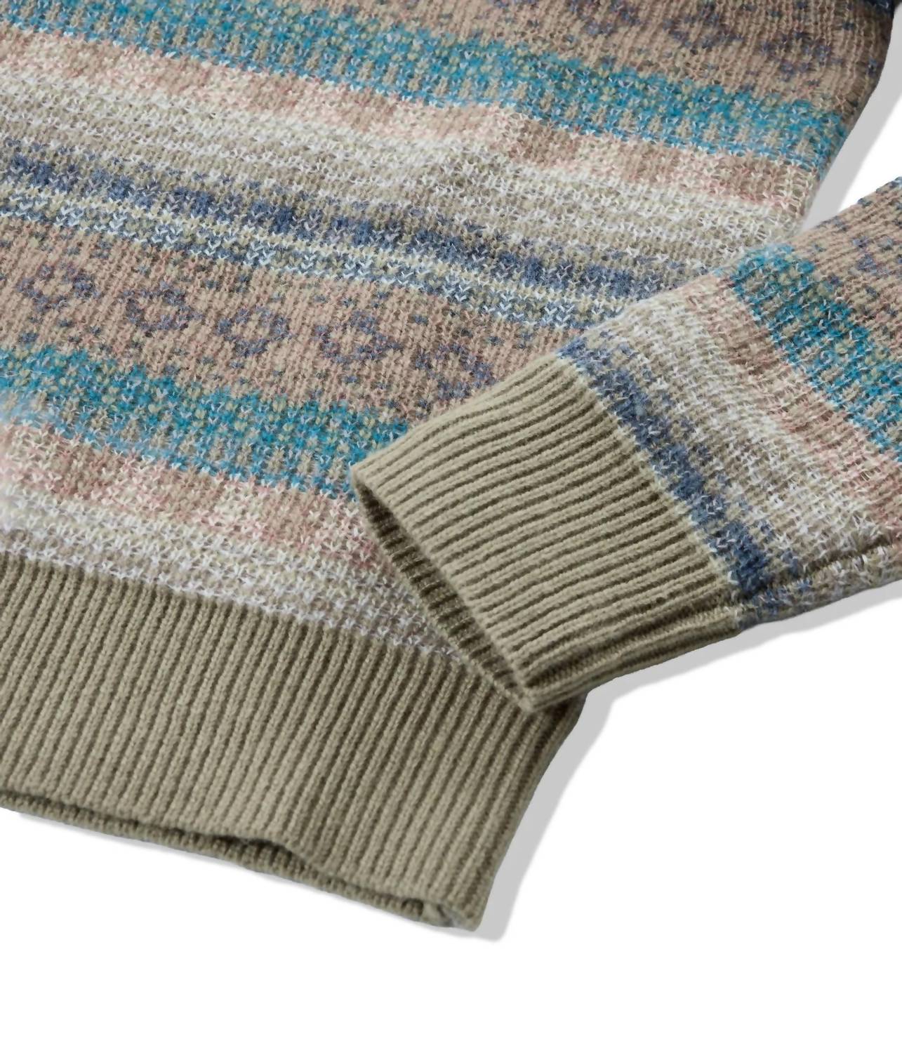 Grayers - Men's Sideout Fairisle Crew Sweater