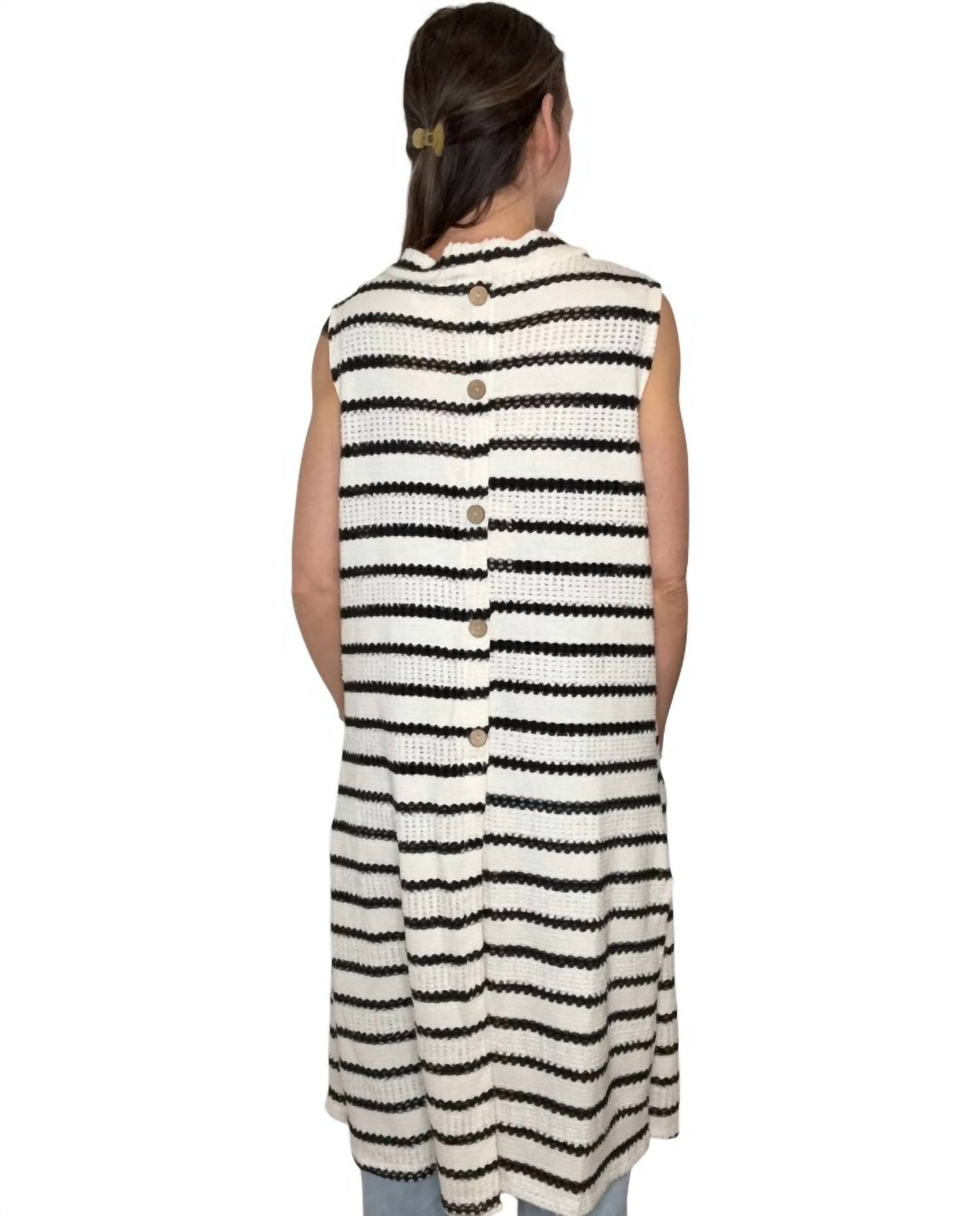 Jade By Jane - Starla Sleeveless Duster Cardigan