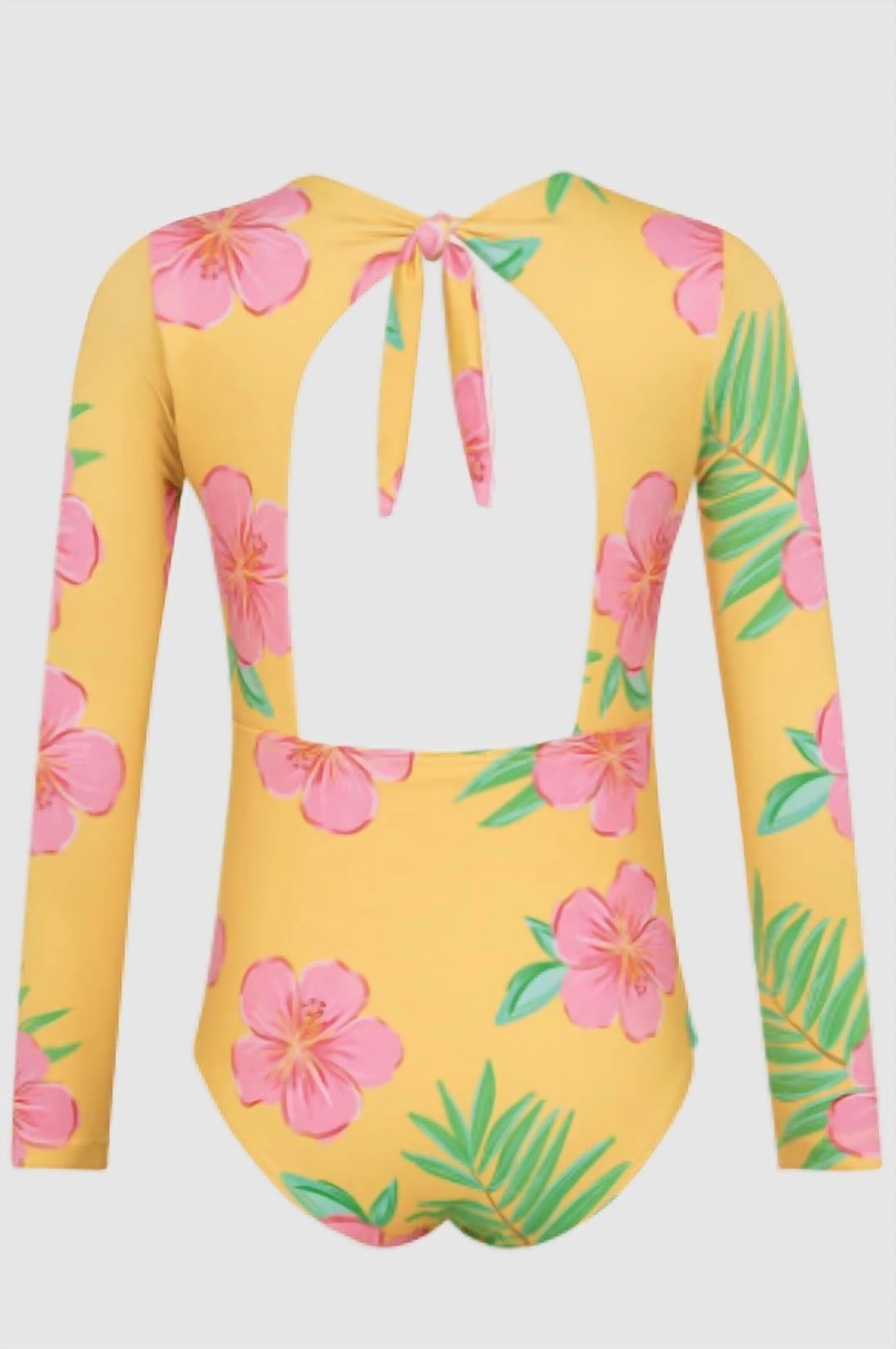 Pepita & Me - Girl's Sun Longsleeve Rashguard Swimsuit