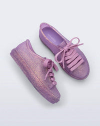 Mini Melissa - Girl's Hip Sneaker Glitter Shoe