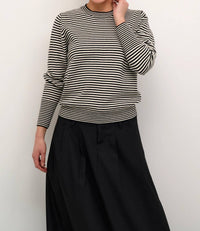 Kaffe - Kanala Round Neck Tight Knit Pullover