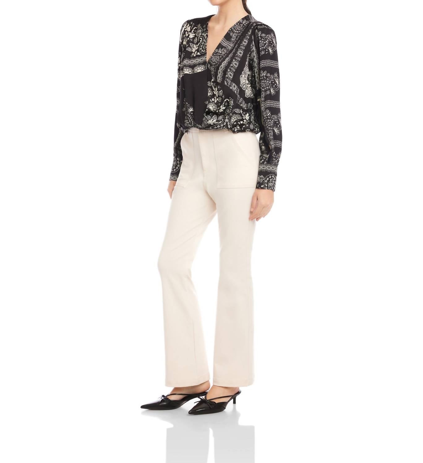Fifteen Twenty - Ines Drape Front Top