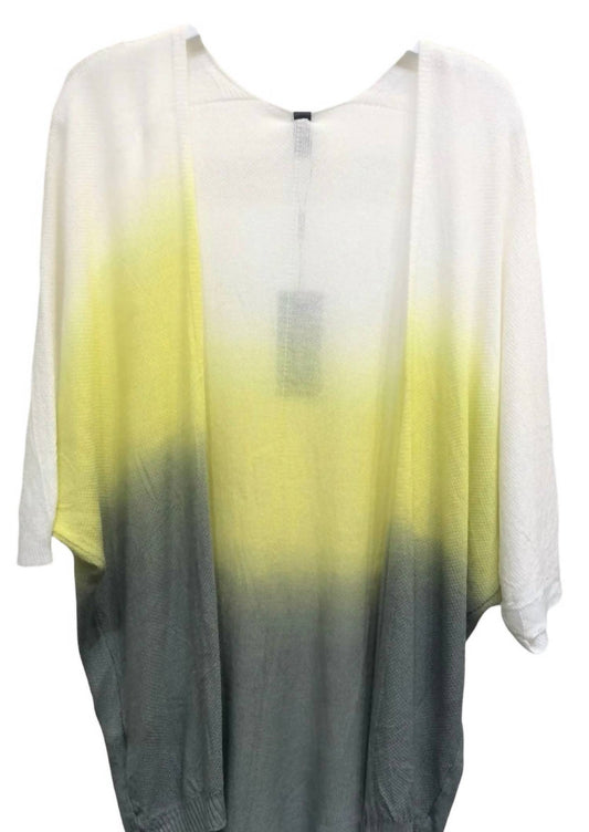 Venti6 - WOMEN'S DIP DYE LIGHT WEIGHT KNIT CARDIGAN