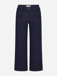 Frame - Anchor Wide Leg Denim Jeans