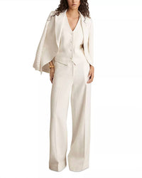 Reiss - Devon Linen Twill Tailored Vest