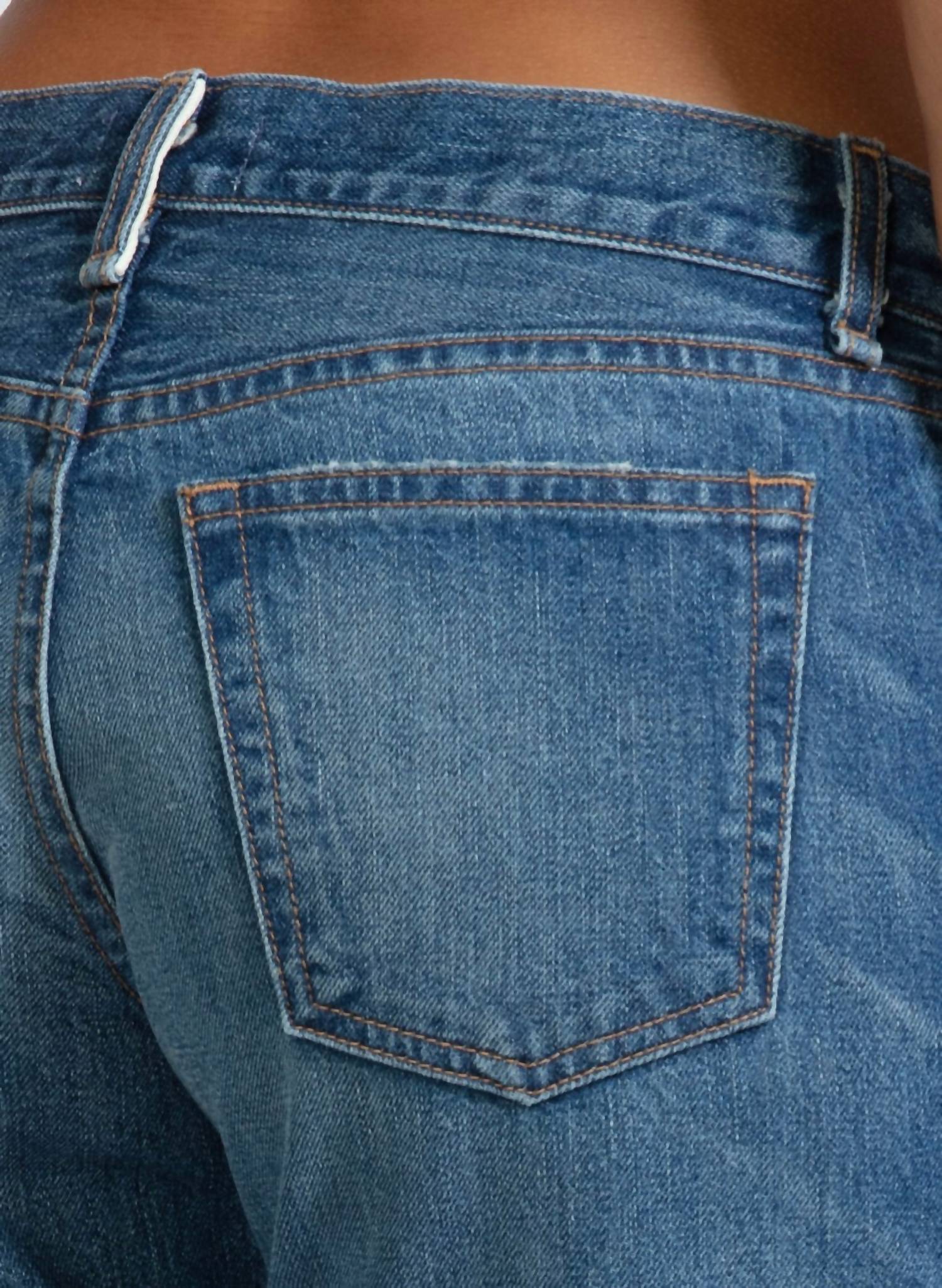Askk Ny - Low Rise Straight Leg Jeans