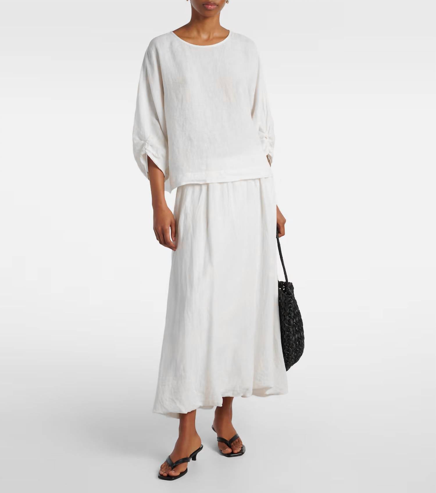 Velvet By Graham & Spencer - Cass Linen Top