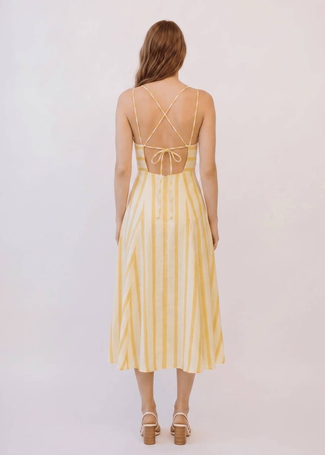 Guadalupe Design - Women's Filomena Stripe Dress