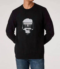 Paul Smith - Black Skull Tape Sweatshirt