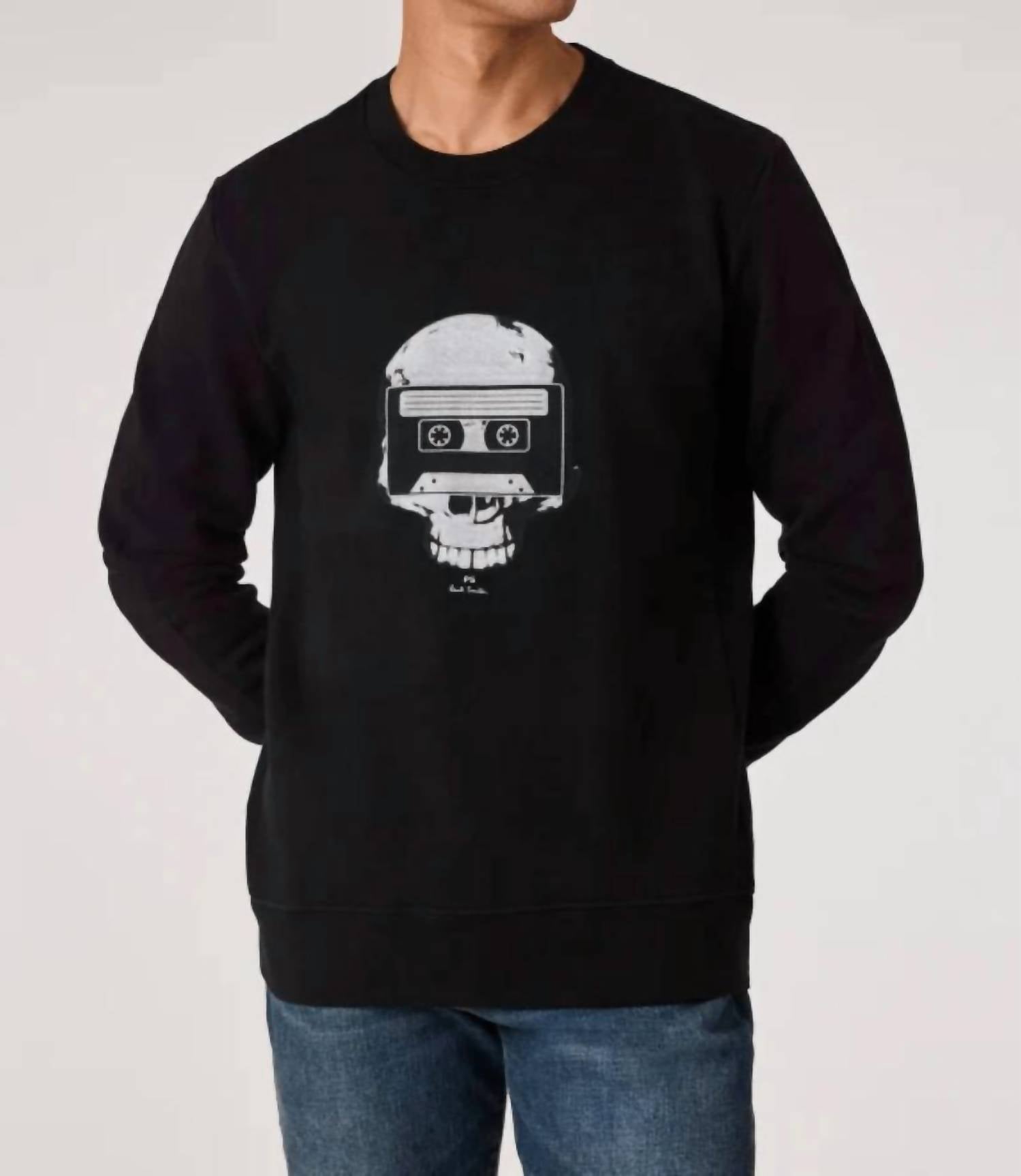 Paul Smith - Black Skull Tape Sweatshirt