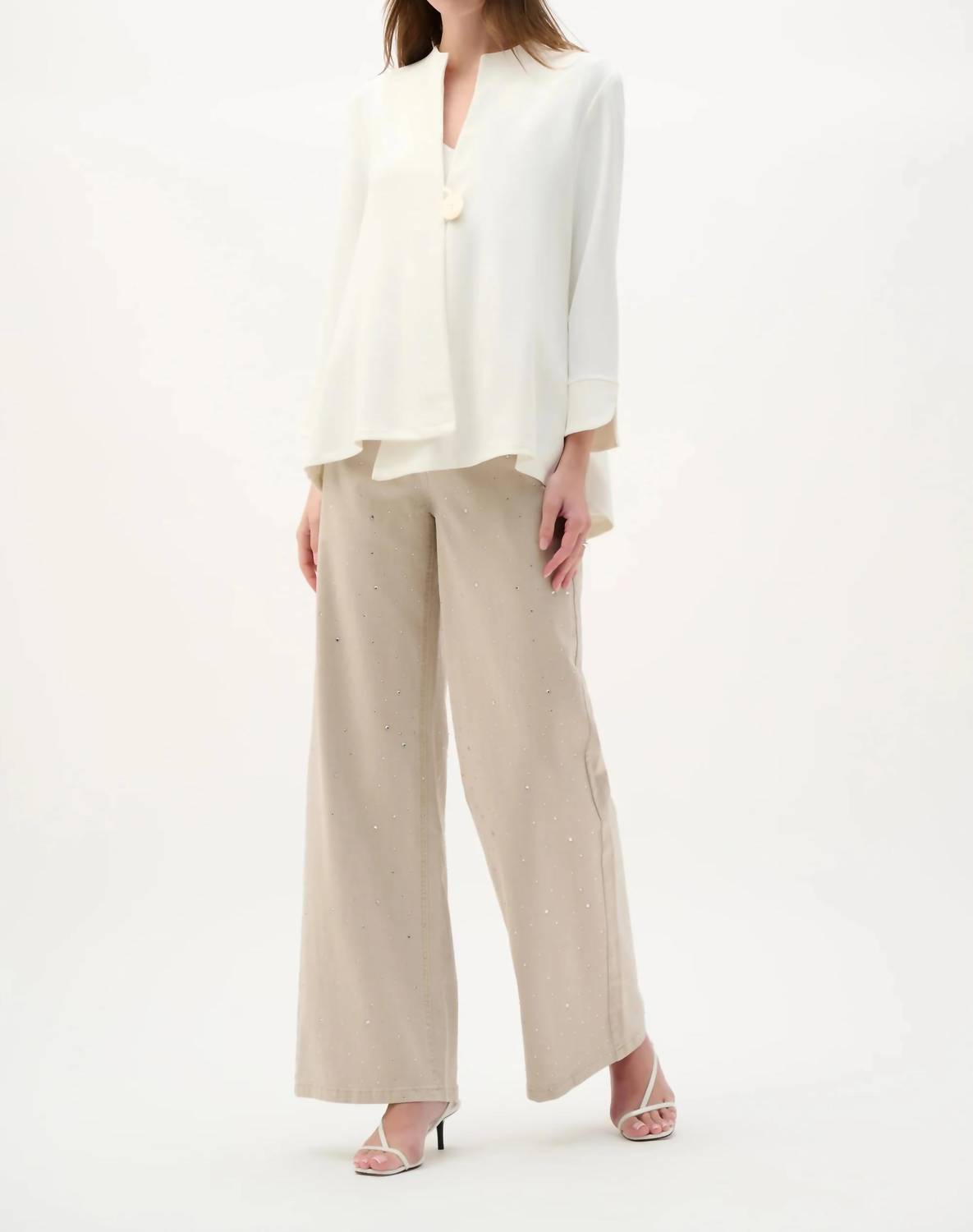 Joseph Ribkoff - Swing Jacket With Statement Button Style