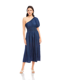 Fifteen Twenty - Abilene One Shoulder Midi Dress