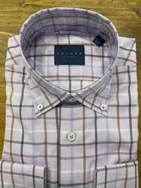 Calder Carmel - Men's Calder Luxury Melange Peached Twill Herringbone Shirt