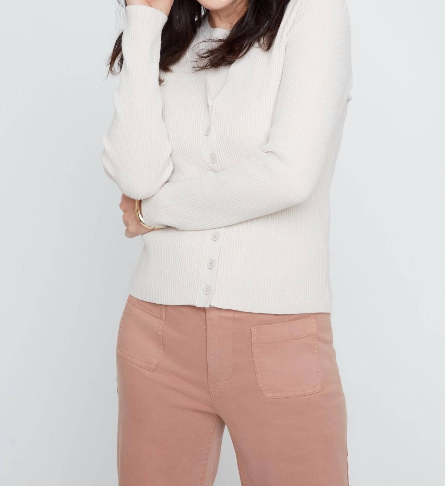 Renuar - Soft Light Yarn Knit Cardigan