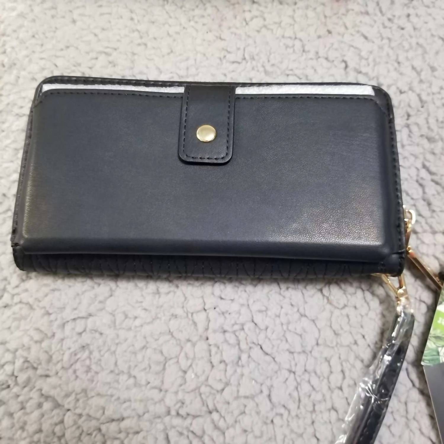 Badgley Mischka - Women's Quilted Long Wallet With Phone Pocket