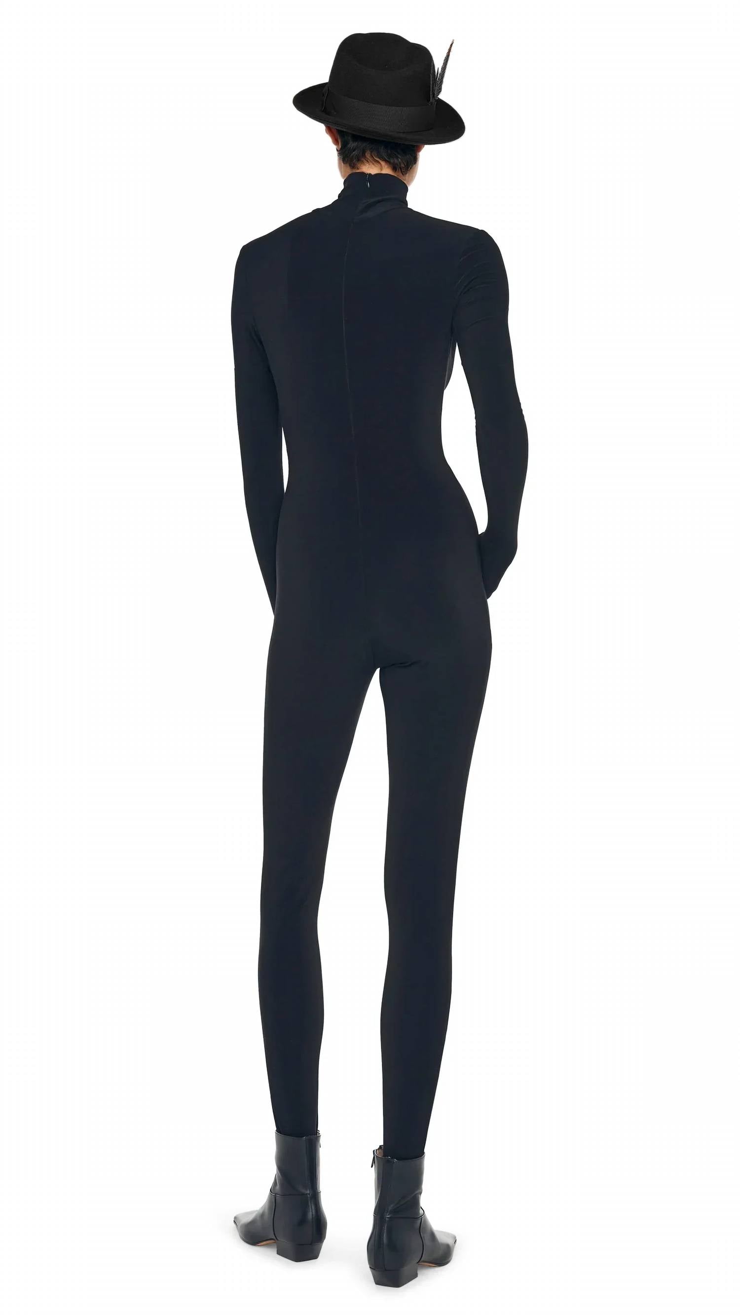 Norma Kamali - Turtle Catsuit With Footie