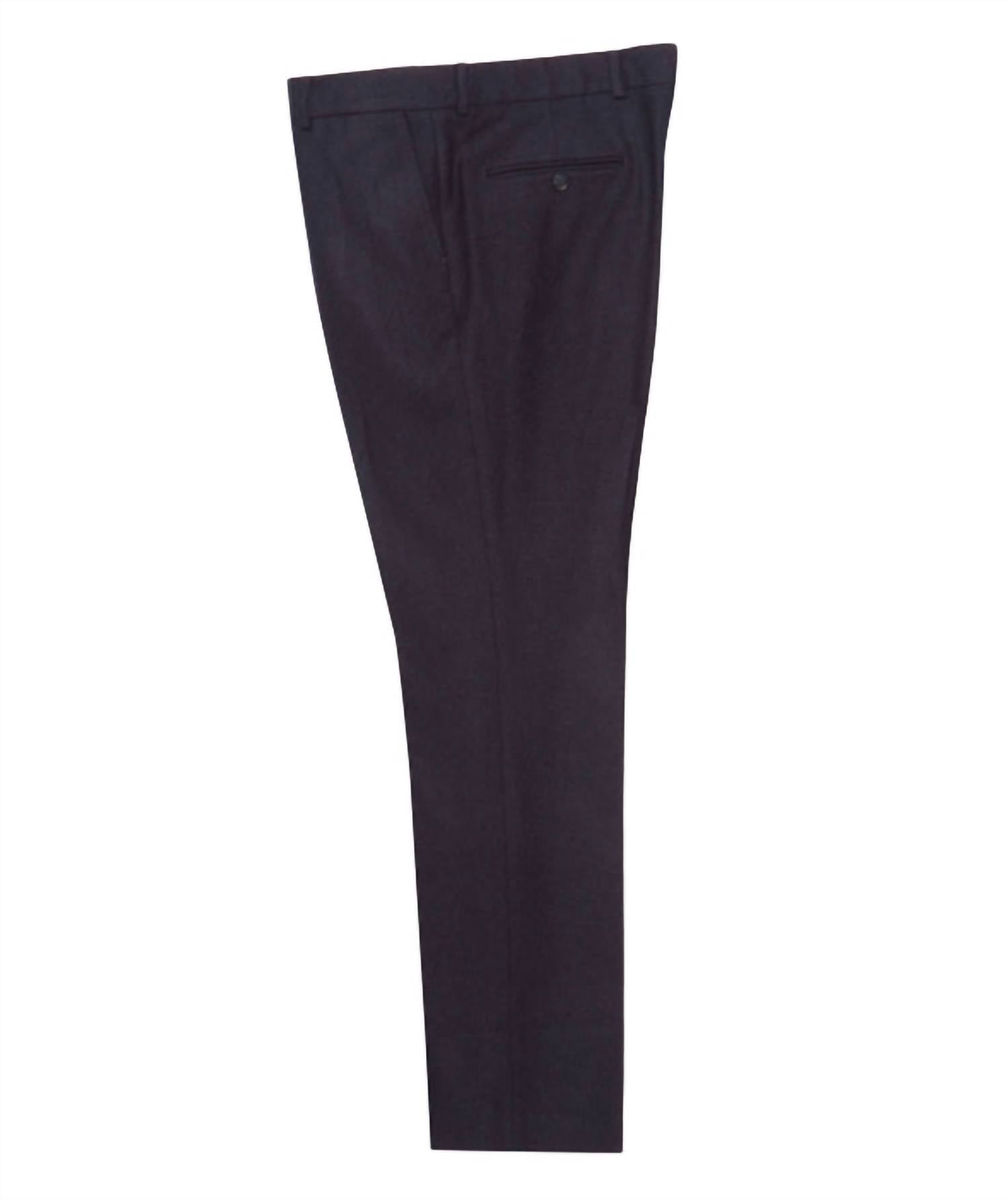 Guide London - Men's Wool Blend Trousers