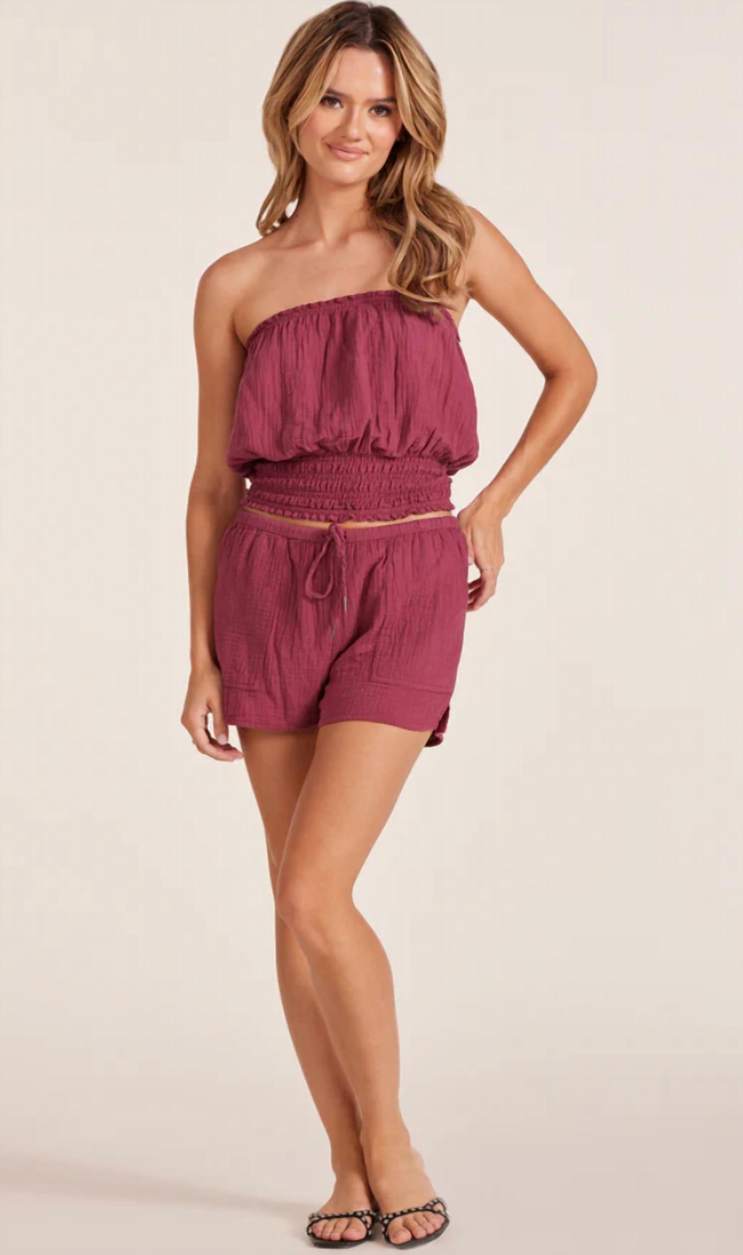 Bobi - Wide Leg Shorts