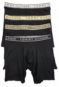 Tommy Hilfiger - Men's Cotton Stretch Boxer Brief - 4 Pack