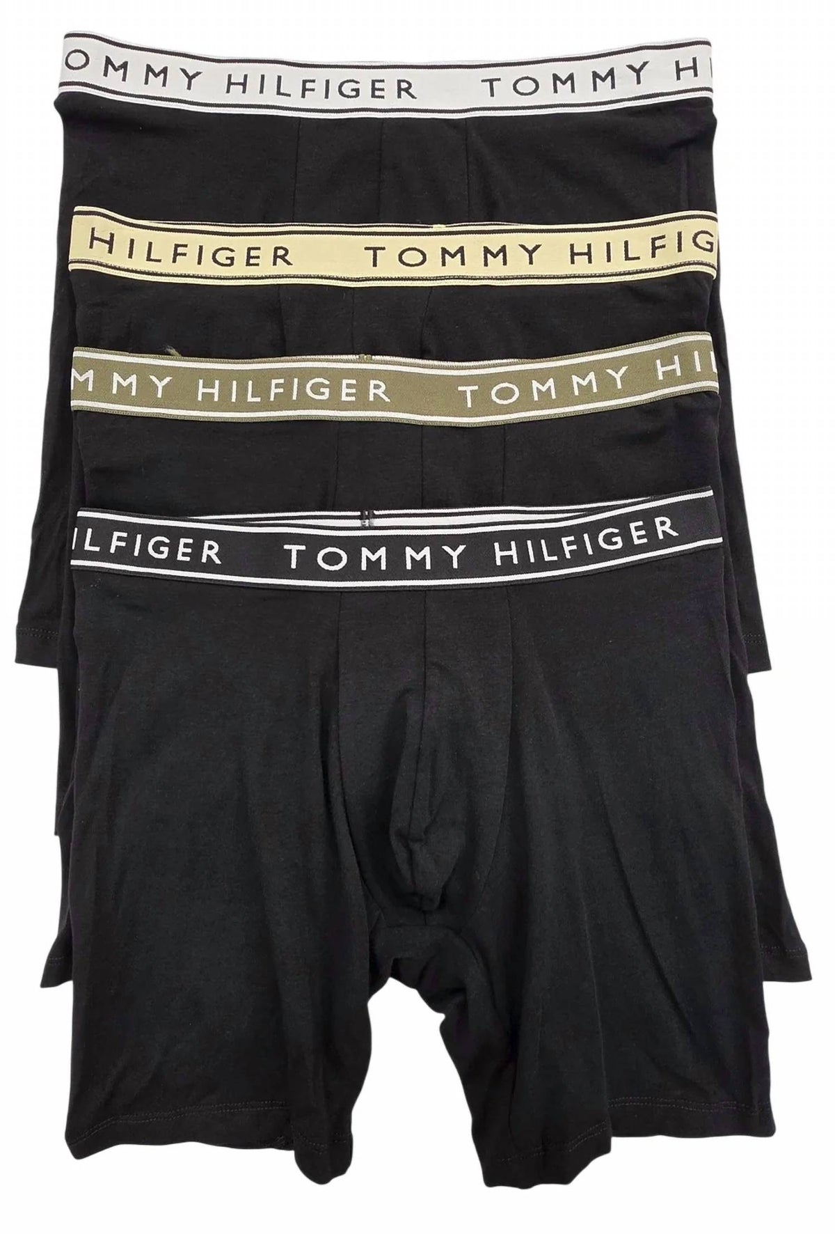 Tommy Hilfiger - Men's Cotton Stretch Boxer Brief - 4 Pack