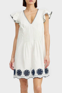 En Saison - Dawson Embroidered Mini Dress