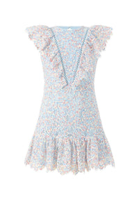 Marlo - Ryleigh Embroidered Mini Dress