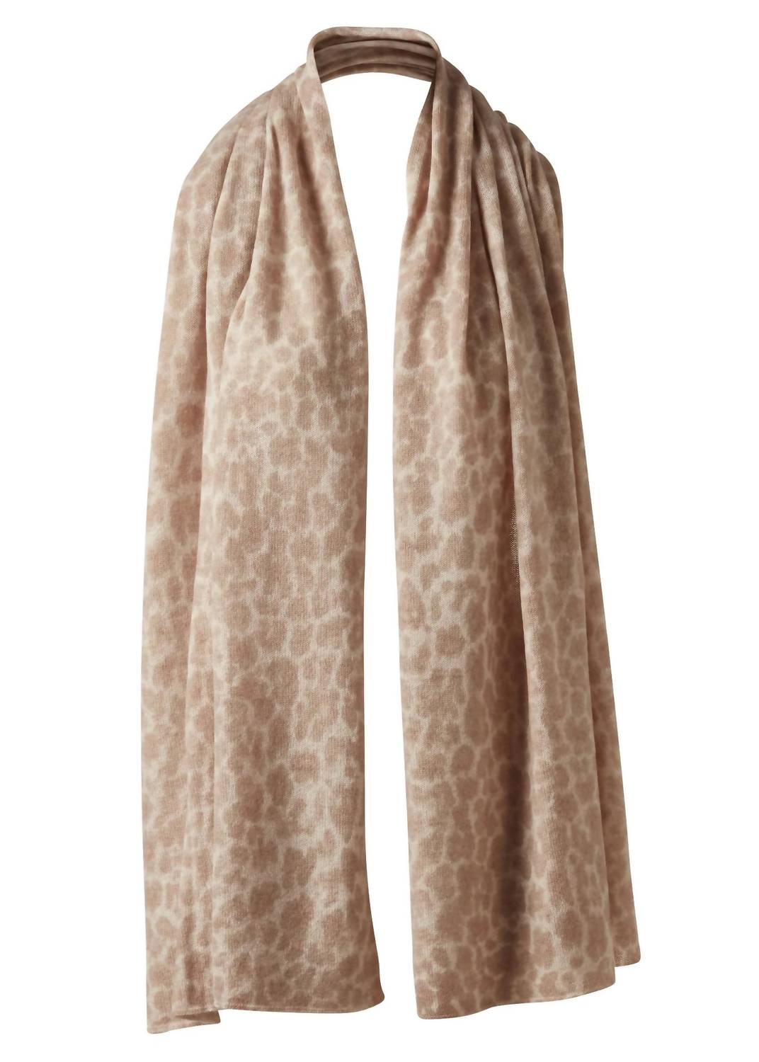 Kinross Women's Leopard Print Wrap in animal - women's scarf