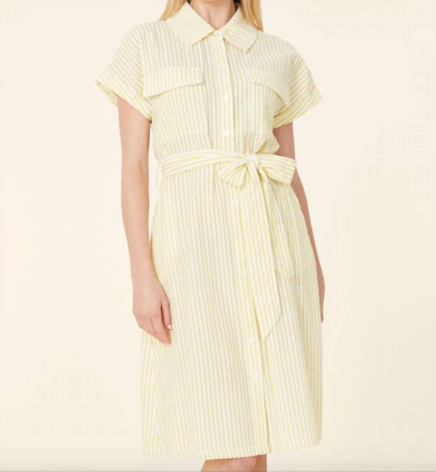 Dolce Cabo - Seersucker Dress