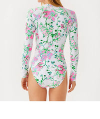 Lilly Pulitzer - Upf 50+ Randee Rashguard One Piece Swimsuit