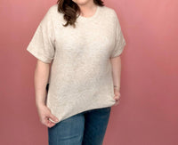 DEAR JOHN DENIM Women's Catrina Sweater in heather oatmeal - women's sweater